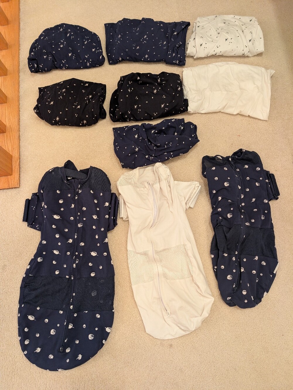 SNOO Baby Sleep Sack Swaddle  AND SHEETS BUNDLE